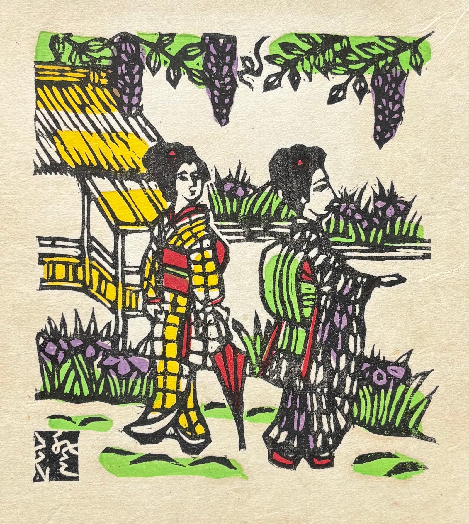  - Gogatsu no Kaze (Two Women in Early Summer) - Sumio Kawakami - SAKURA FINE ART