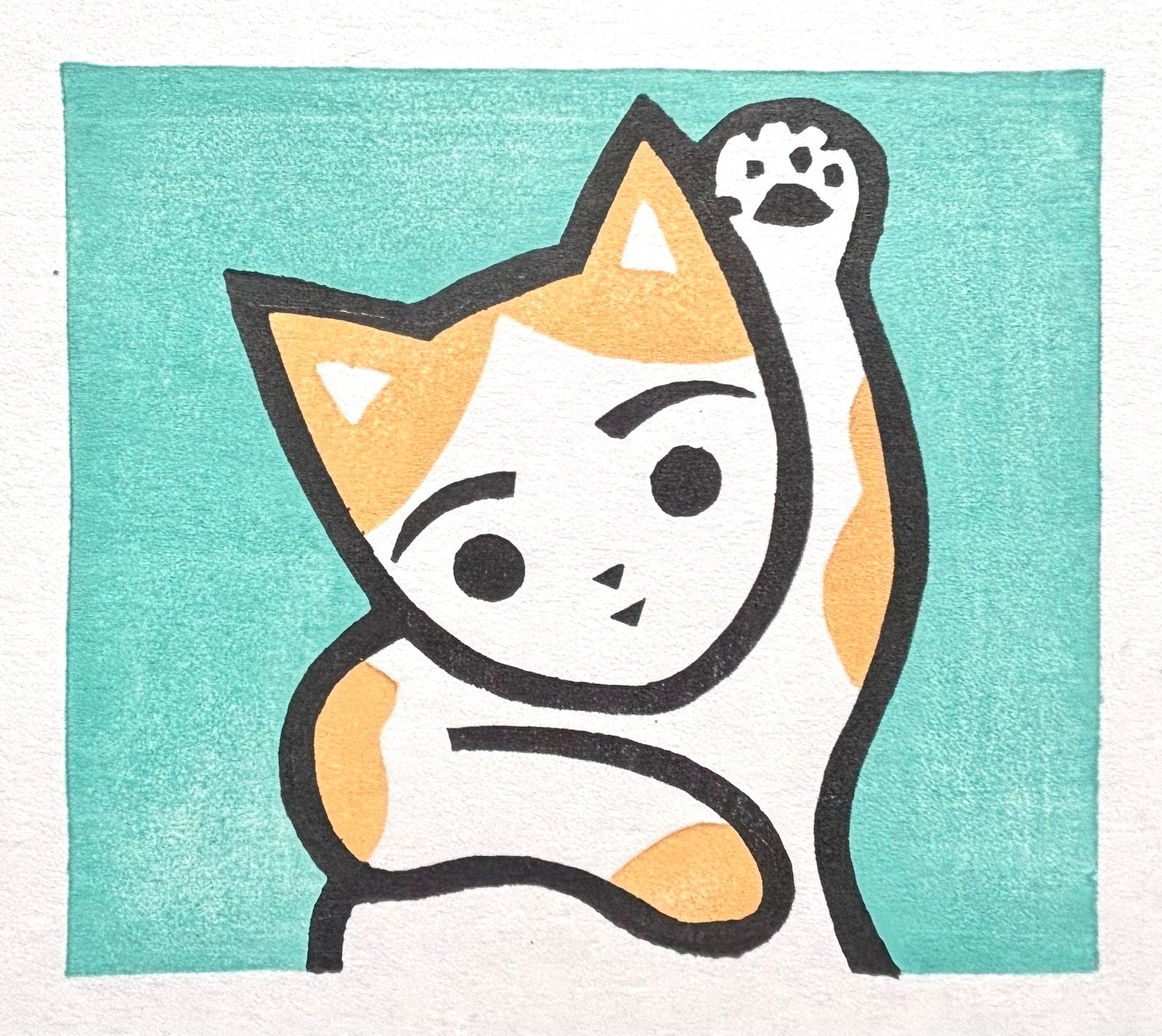  - Good Luck Cat - Takashi Ohno - SAKURA FINE ART