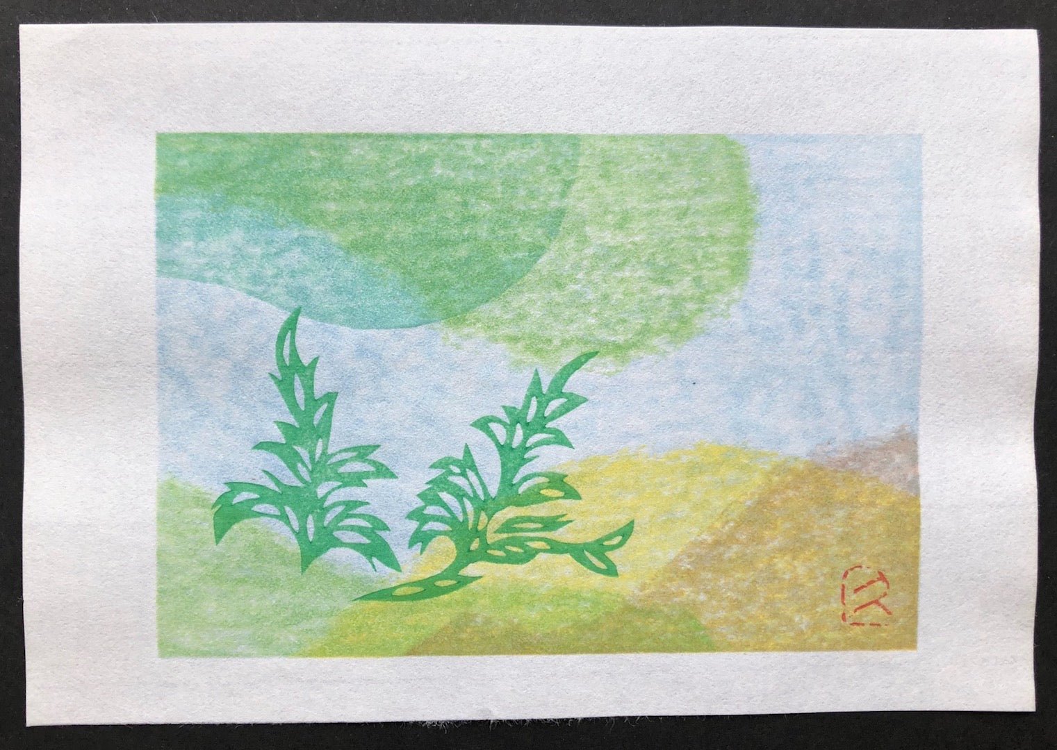  - Green Wind - Hisashi Komuro - SAKURA FINE ART