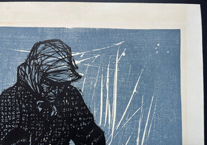  - Gyoson no Onna (A Woman of the Fishing Village) - Fumio Kitaoka - SAKURA FINE ART