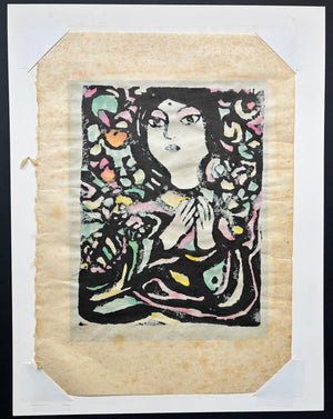 - Hana no Sei (Flower Spirit) - Iwao Akiyama - SAKURA FINE ART