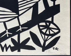  - Hana to Tori (Bird and Flowers), 1967 - Takeji Asano - SAKURA FINE ART