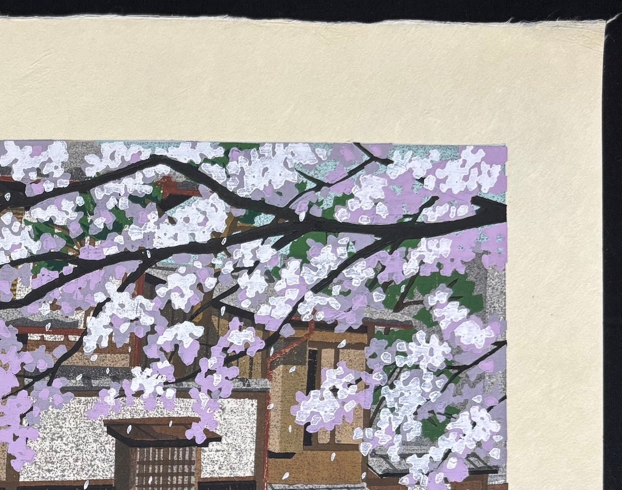  - Haru no Takase - gawa (Takase River in Spring) - Masao Ido - SAKURA FINE ART