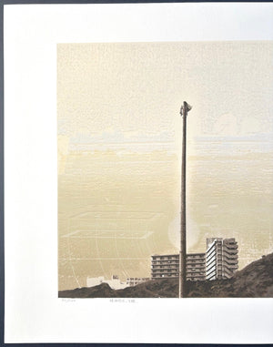  - Harumi Shuhen, Gosui (Around Harumi, Talking a Nap) - Takemi Azumaya - SAKURA FINE ART