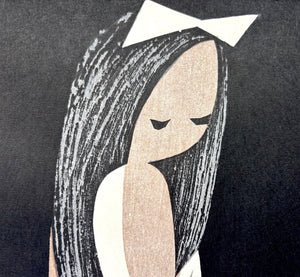  - Hato (Girl with Doves) - Kaoru Kawano - SAKURA FINE ART