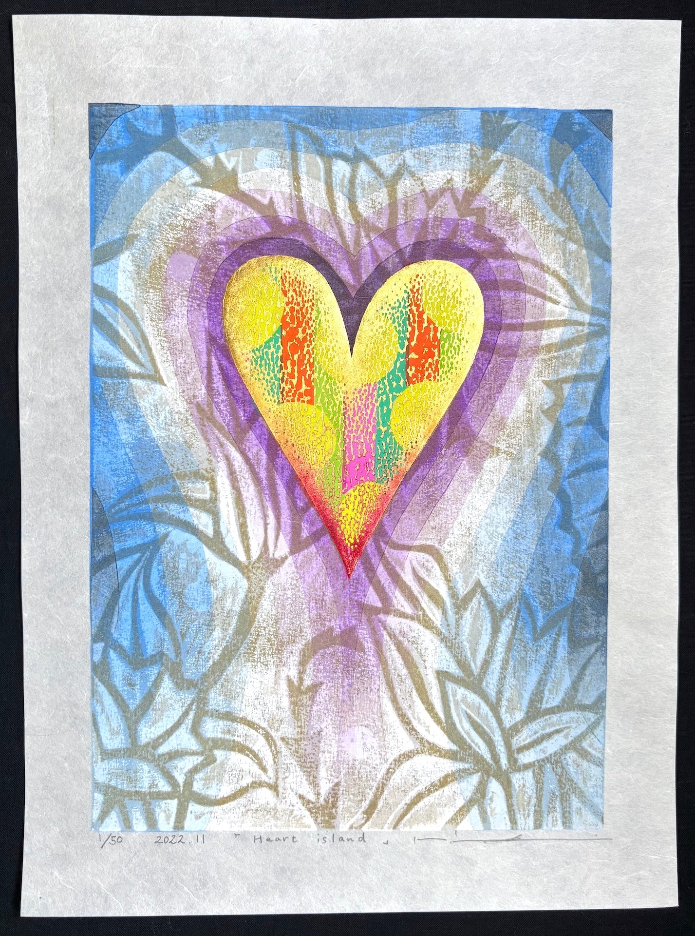  - Heart island - Mitsuru Hiraki - SAKURA FINE ART