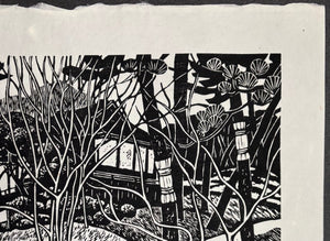  - Higashi Koen, Nanboku - tei, (Nanboku - tei in Higashi Park) - Fumio Kitaoka - SAKURA FINE ART