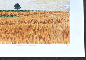  - Hill 1, Wheat - Hajime Namiki - SAKURA FINE ART