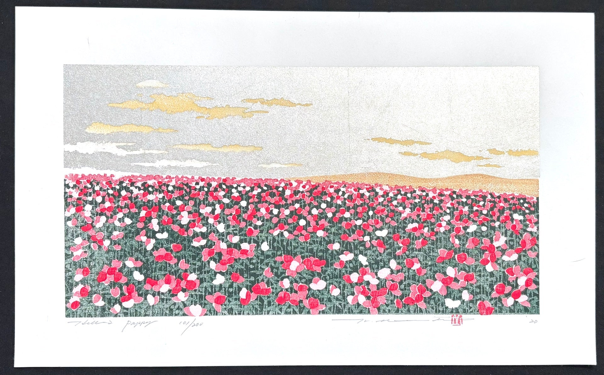  - Hill 2, Poppy - Hajime Namiki - SAKURA FINE ART