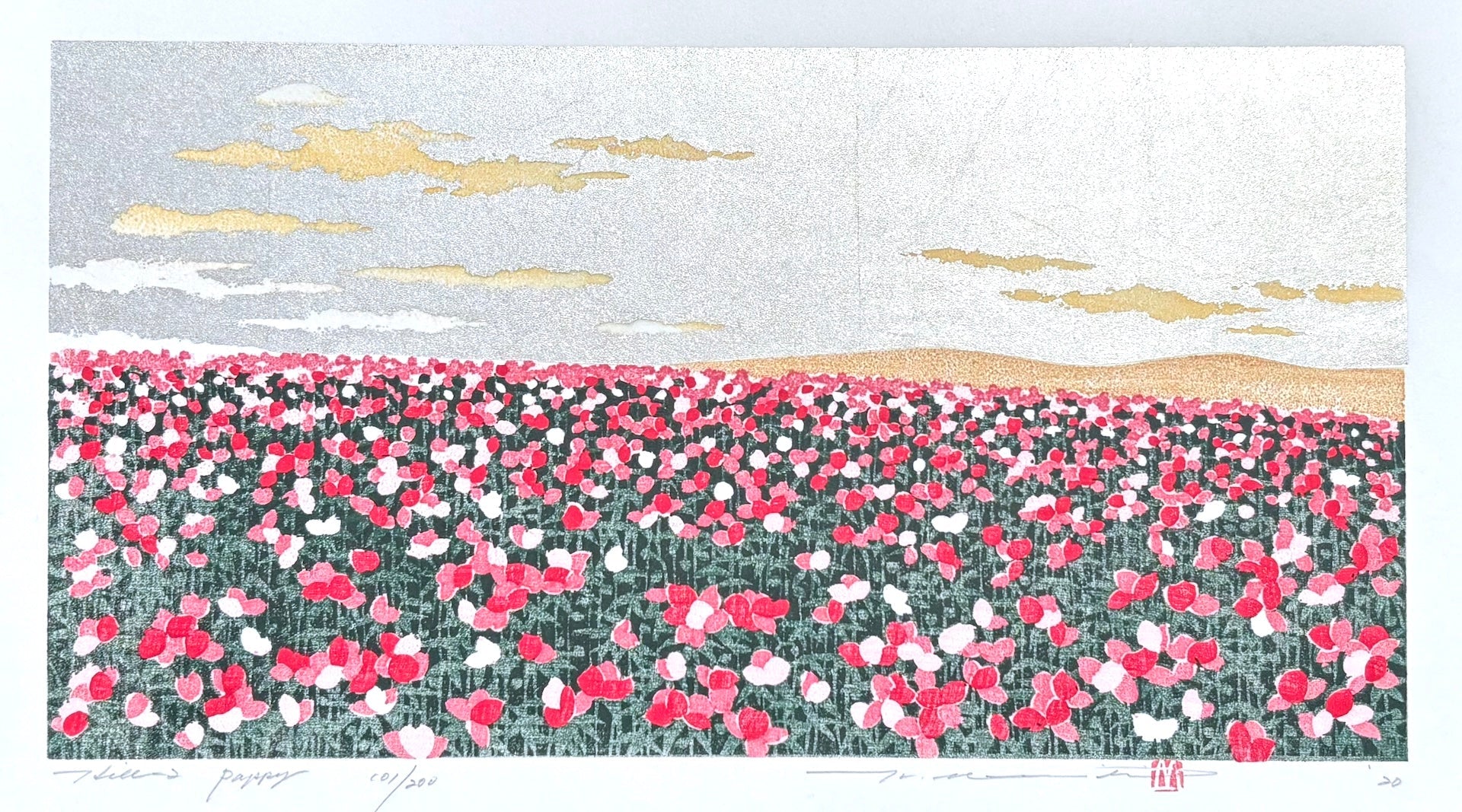  - Hill 2, Poppy - Hajime Namiki - SAKURA FINE ART