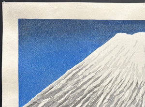  - Hiru no Tsuki - Fujisan (Moon at Noon, Mt. Fuji) - Kazuyuki Ohtsu - SAKURA FINE ART
