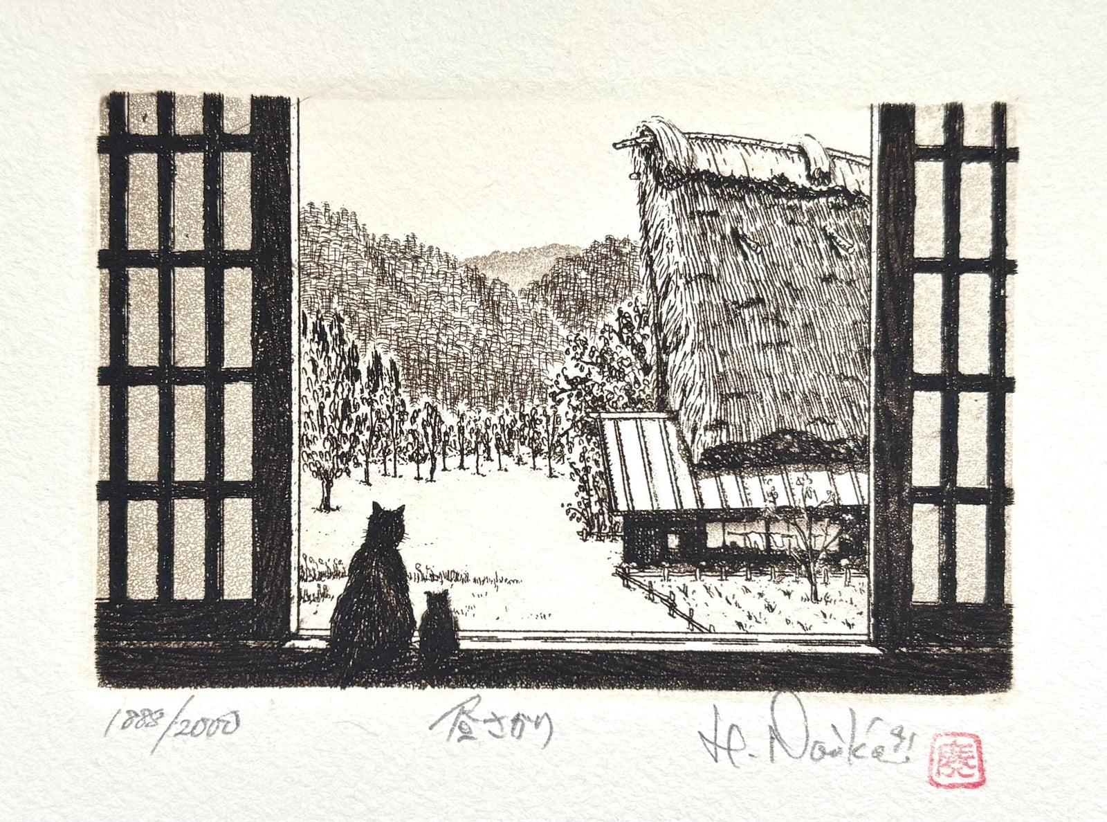  - Hirusagari (Early Afternoon) - Hiroto Norikane - SAKURA FINE ART