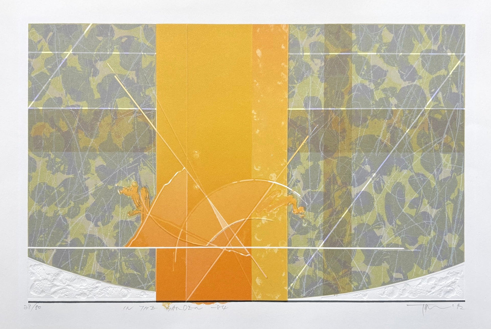  - IN THE GARDEN - 84 - Kiyoshi Tanaka - SAKURA FINE ART