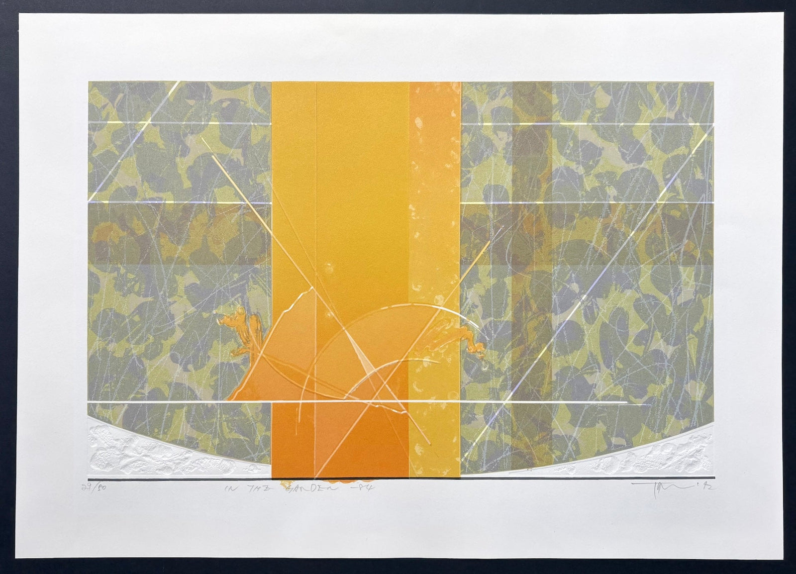  - IN THE GARDEN - 84 - Kiyoshi Tanaka - SAKURA FINE ART