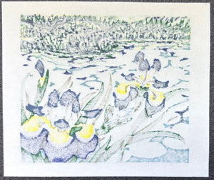  - Irises in May - Kieko Tsurusawa - SAKURA FINE ART