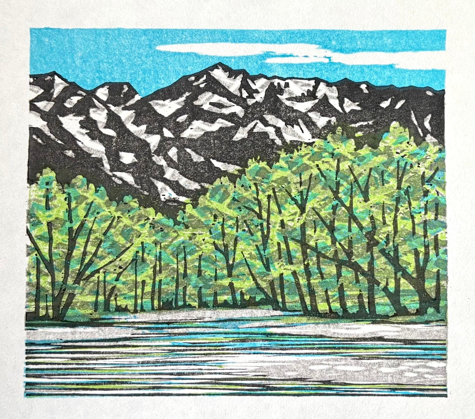  - Japan Alps Kamikochi in Early Summer - Fumio Fujita - SAKURA FINE ART