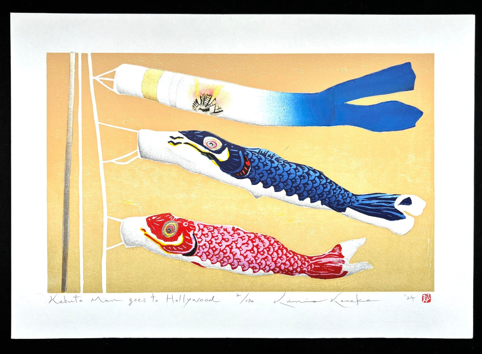  - Kabuto Man goes to Hollywood - Kunio Kaneko - SAKURA FINE ART