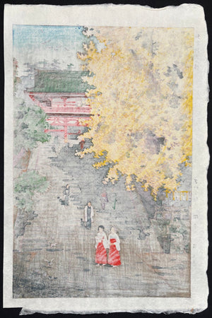 - Kamakura Tsurugaoka Hachiman - gū (Tsurugaoka Shrine, Kamakura) - Shiro Kasamatsu - SAKURA FINE ART