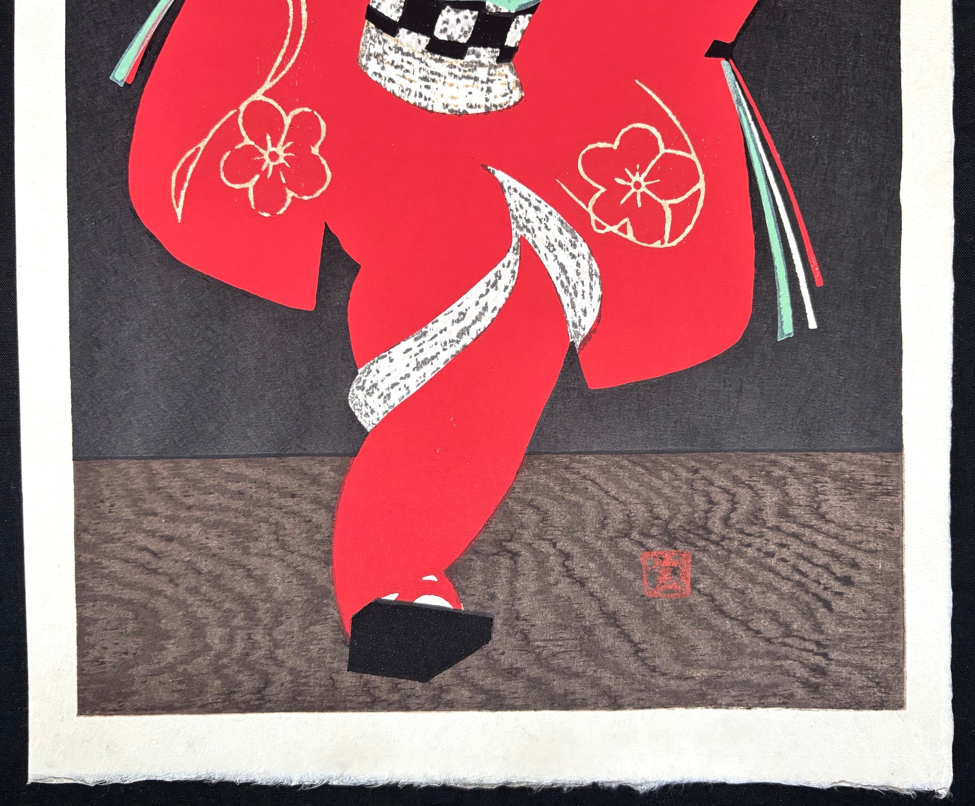  - Kamuro (Dancing Figure) - Kaoru Kawano - SAKURA FINE ART
