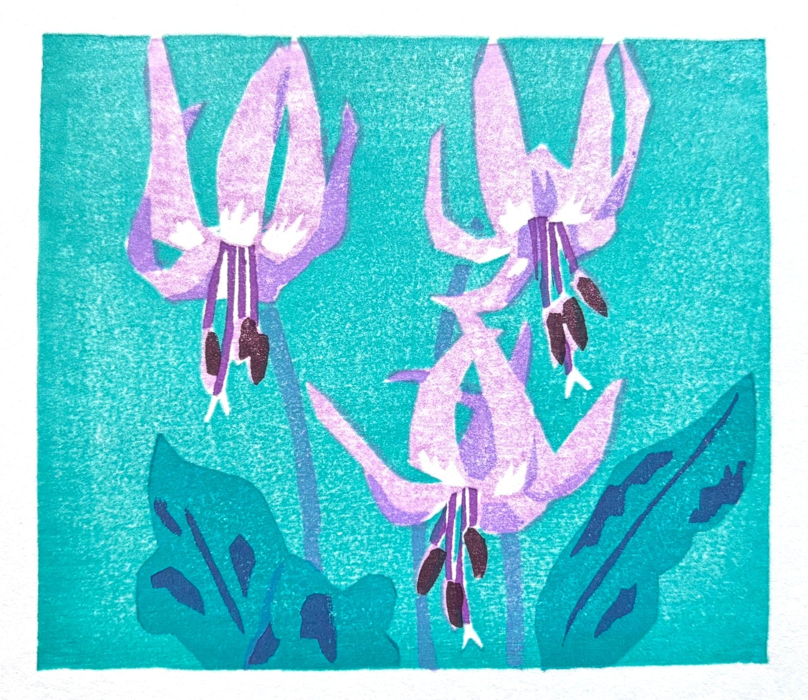  - Katakuri no Hana (Dogtooth Violet) - Yutaka Okubo - SAKURA FINE ART