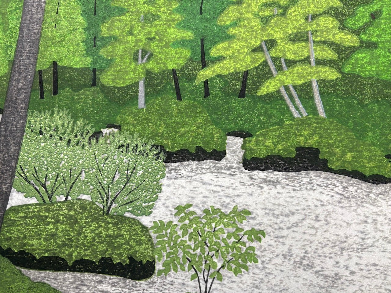  - Keiryu - Oirase (Mountain Stream - Oirase) - Kazuyuki Ohtsu - SAKURA FINE ART