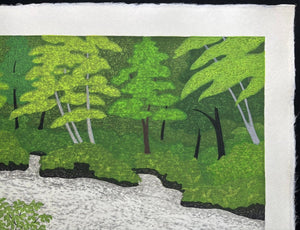  - Keiryu - Oirase (Mountain Stream - Oirase) - Kazuyuki Ohtsu - SAKURA FINE ART