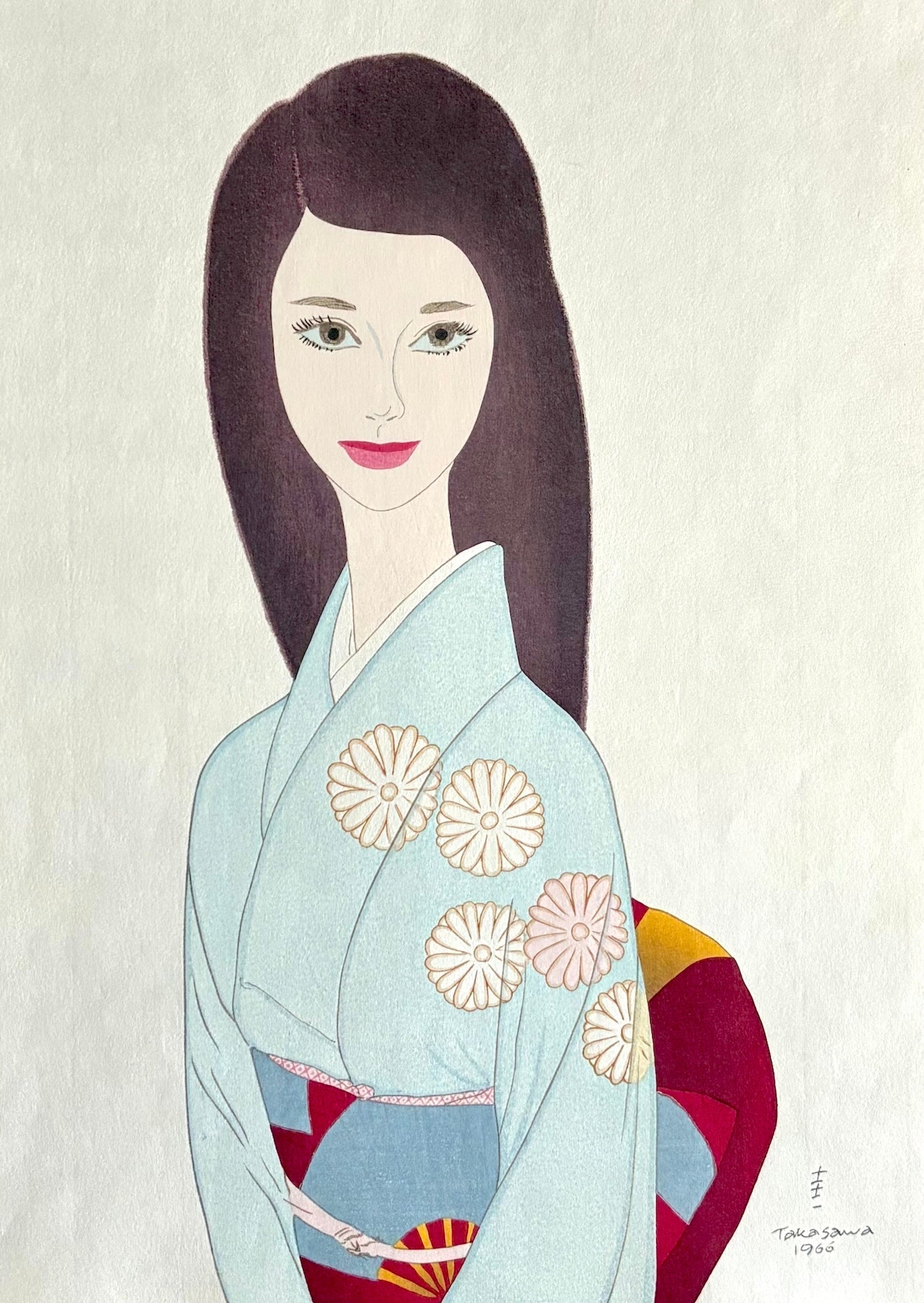 - Kiku no Shiratsuyu (Dew on Chrysanthemums) - Keiichi Takasawa - SAKURA FINE ART