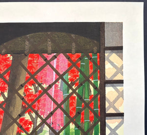  - Kinshu Giō - ji (Giō - ji Temple in Vibrant Autumn Colors, Kyoto) - Masao Ido - SAKURA FINE ART