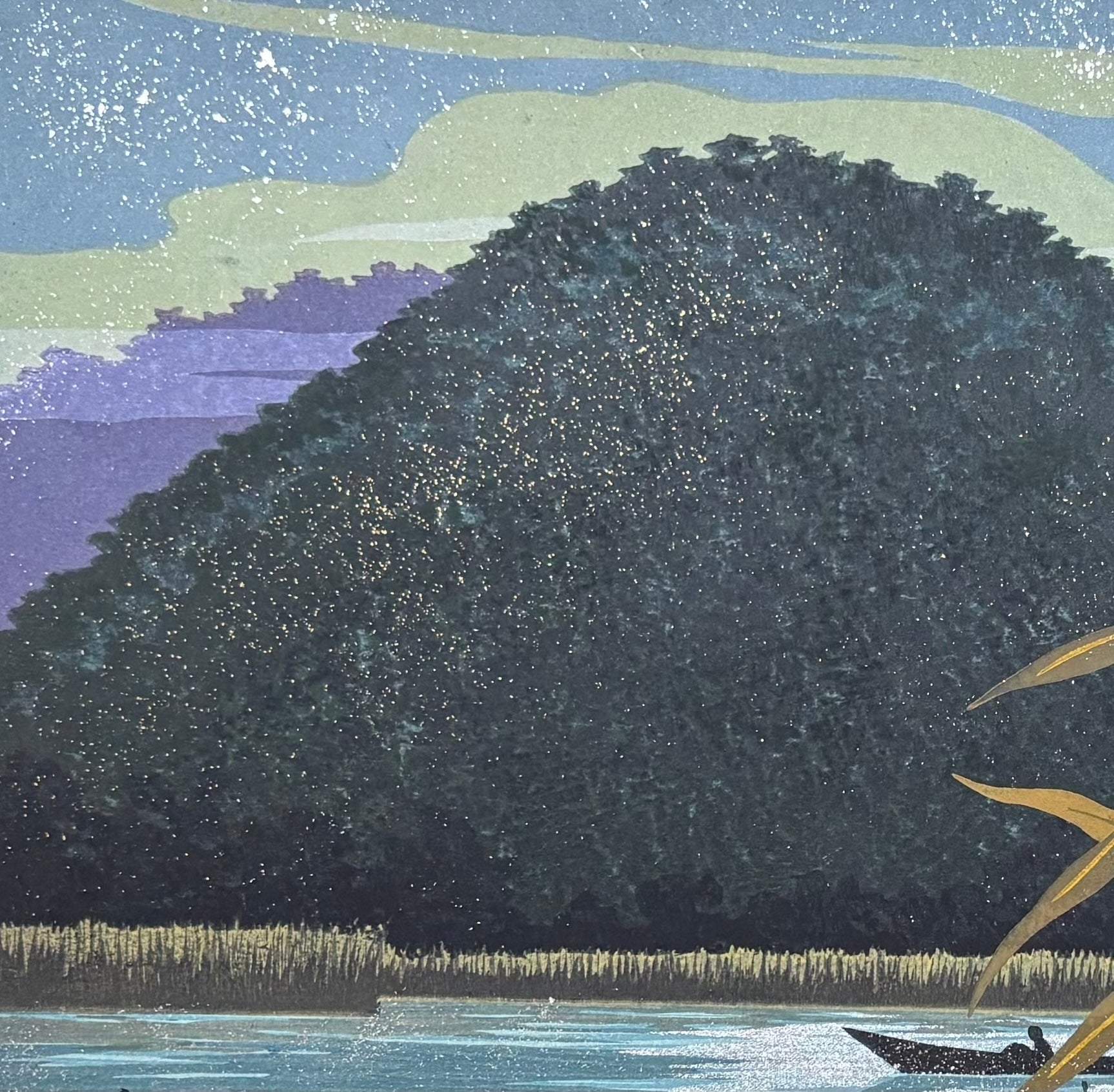  - Kirameki no Toki , Ike (Shining Hirasawa Pond, Kyoto) - Masao Ido - SAKURA FINE ART