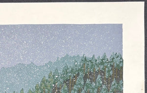 - Kitayamasugii (Kitayama Cedars in Snow, Kyoto) - Masao Ido - SAKURA FINE ART