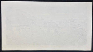  - Kiyomizu - dera no Haru (Kiyomizu Temple in Spring, Kyoto) - Masao Ido - SAKURA FINE ART