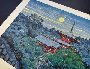  - Kiyomizu Sogetsu (Blue Moon at Kiyomizu, Kyoto) - Masao Ido - SAKURA FINE ART