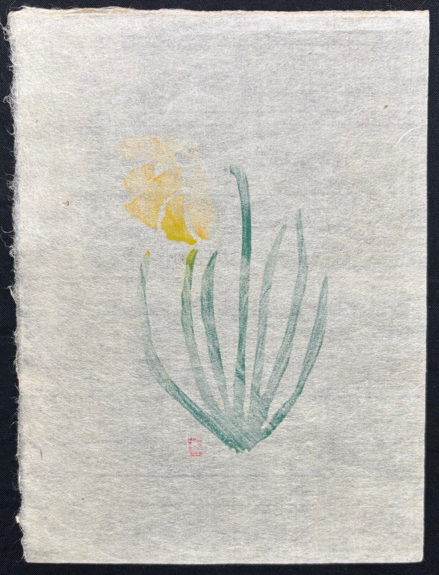 - Kizuisen (Yellow Daffodil) - Unichi Hiratsuka - SAKURA FINE ART