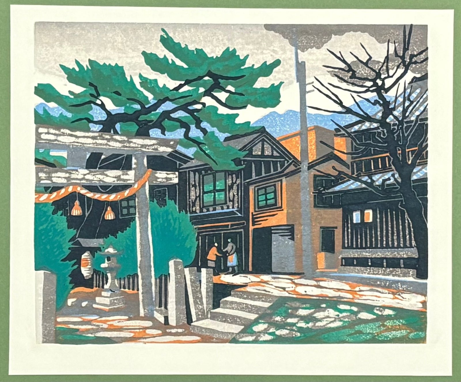 - Kochizaki Shrine, Ocho - Osamu Ueda - SAKURA FINE ART