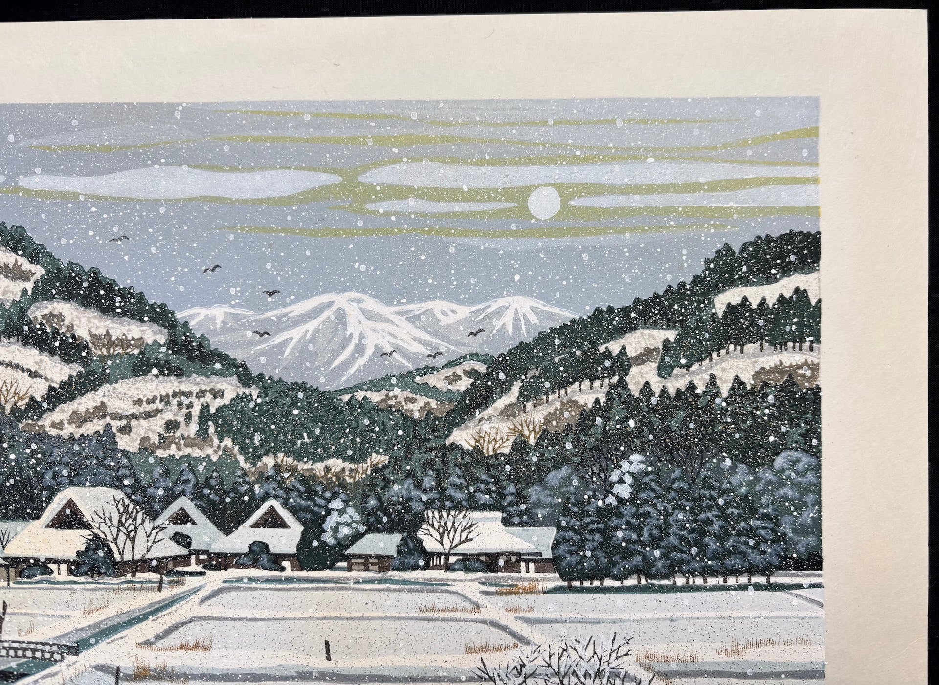  - Kokyō no Yukigeshiki (Snowy Scene from My Hometown) - Masao Ido - SAKURA FINE ART