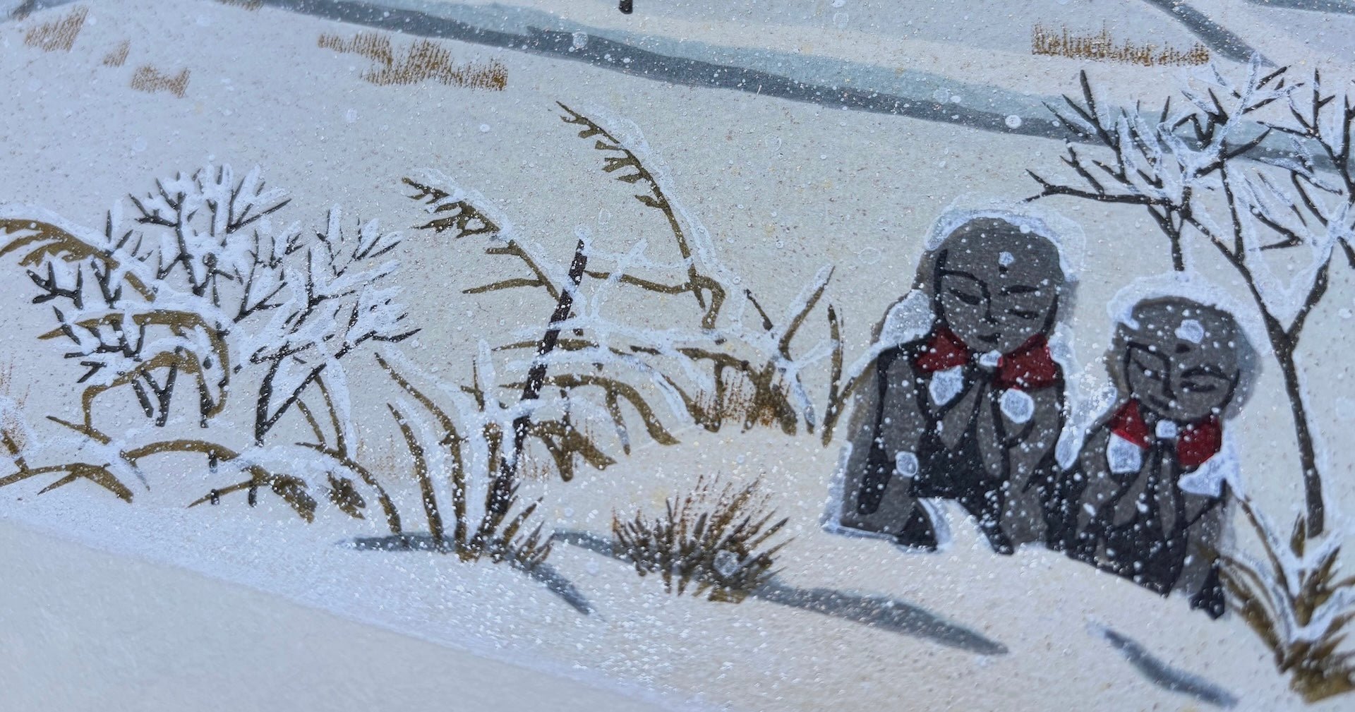  - Kokyō no Yukigeshiki (Snowy Scene from My Hometown) - Masao Ido - SAKURA FINE ART