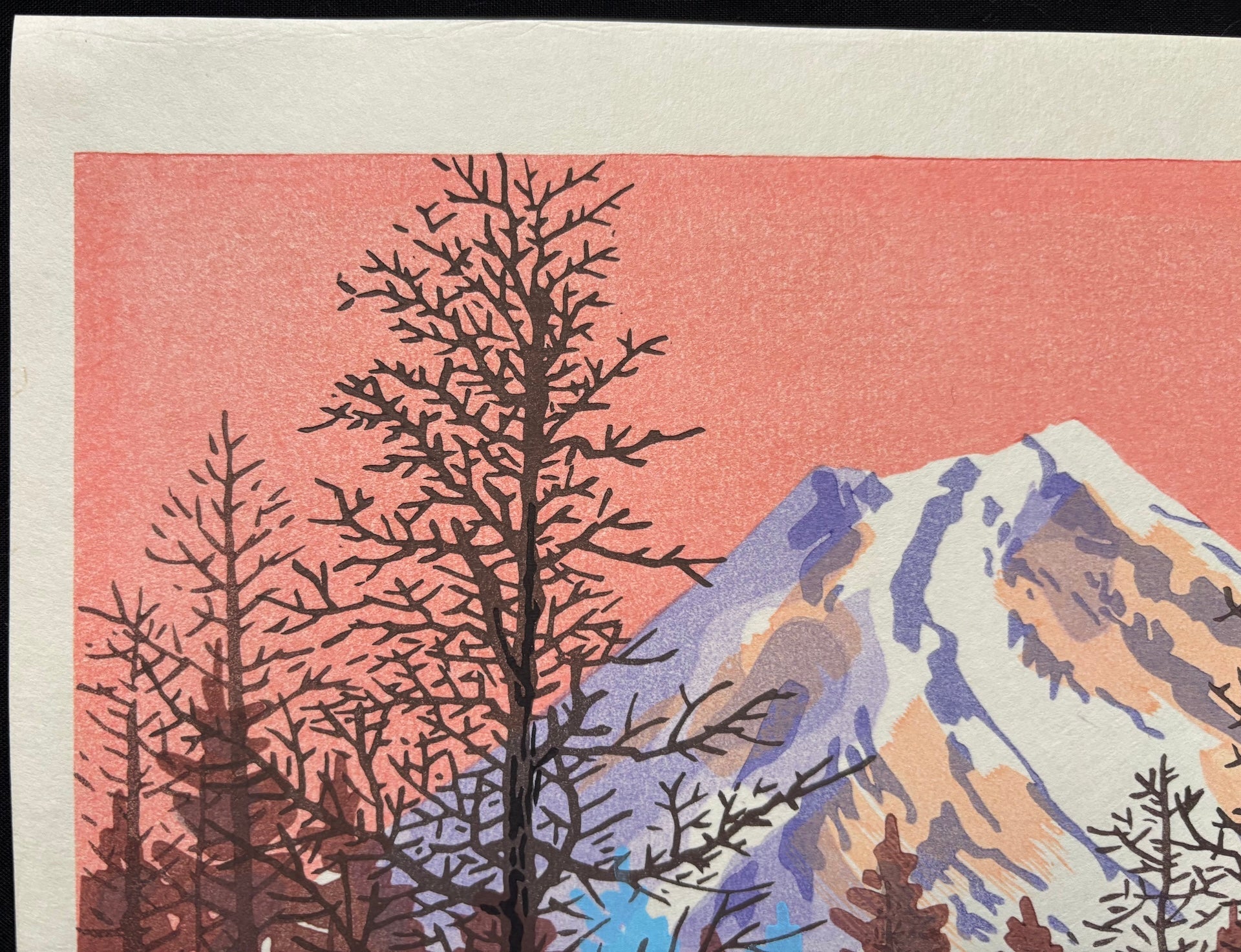  - Koshu Kaido (Mt. Fuji from the Koshu Kaido Highway) - Tomikichiro Tokuriki - SAKURA FINE ART