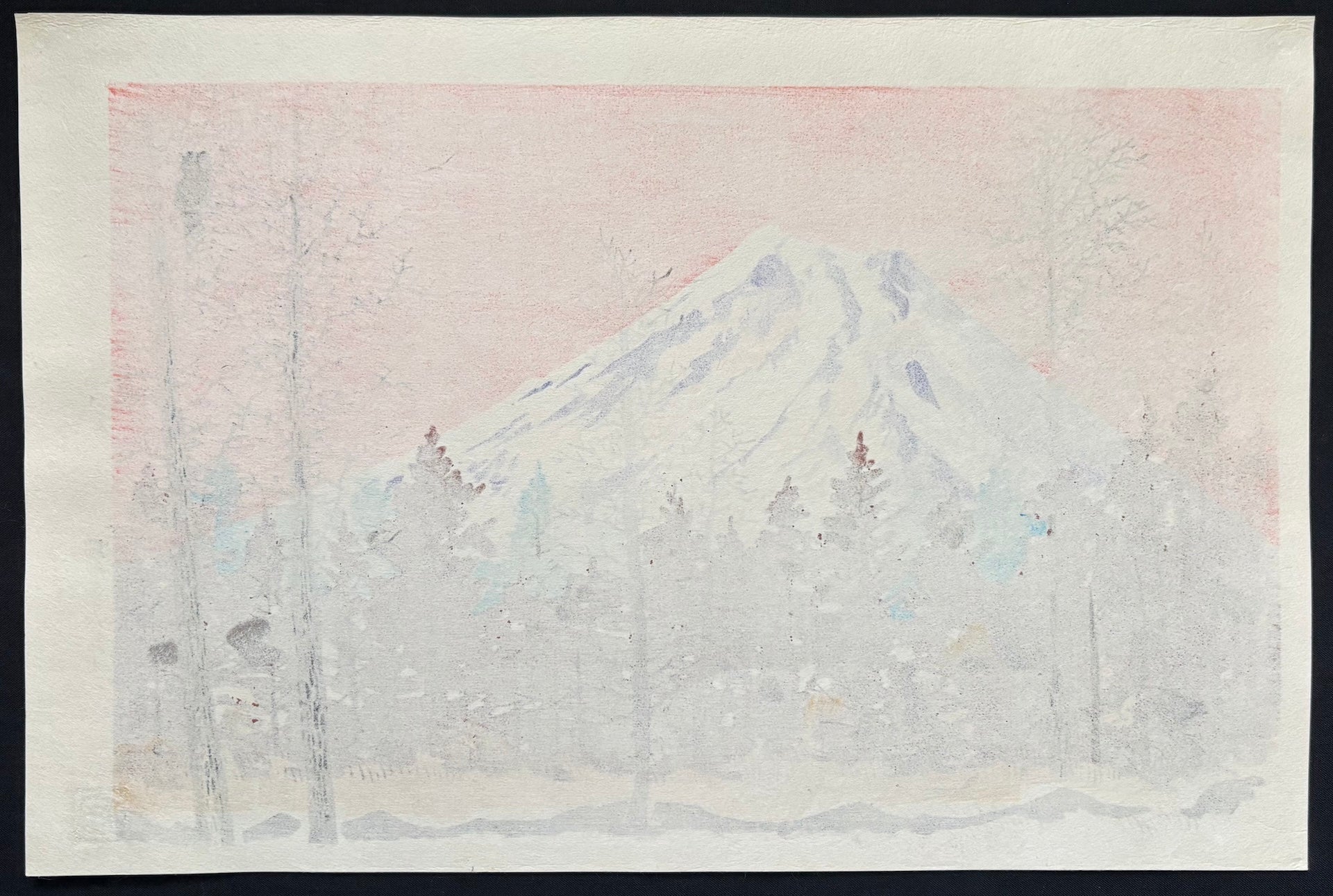  - Koshu Kaido (Mt. Fuji from the Koshu Kaido Highway) - Tomikichiro Tokuriki - SAKURA FINE ART