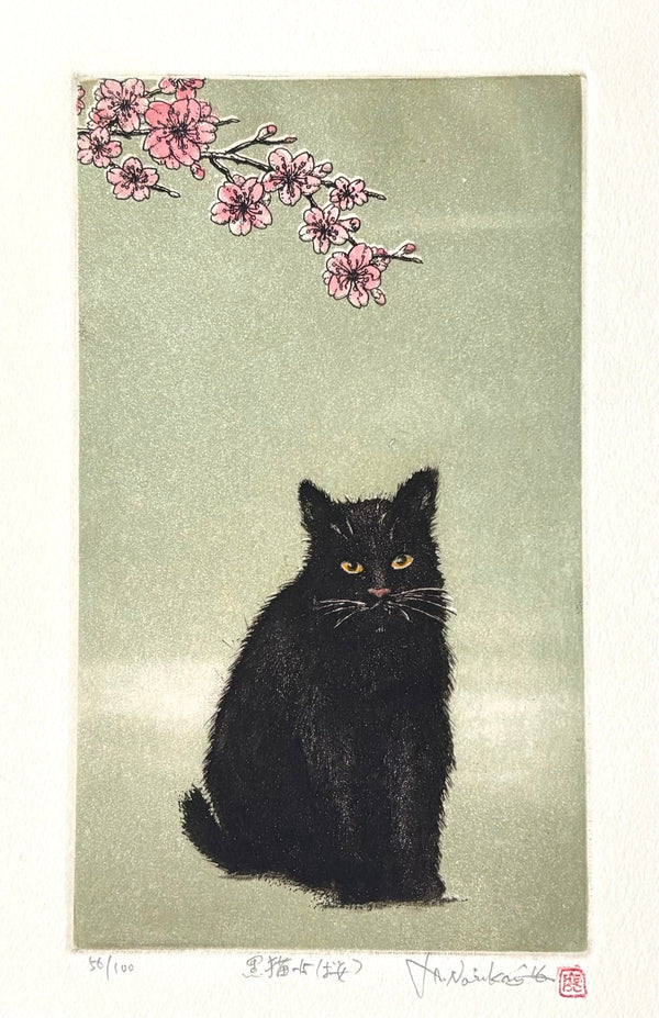 Kuroneko -15, Sakura (Black Cat 15, Cherry Blossoms) - Hiroto