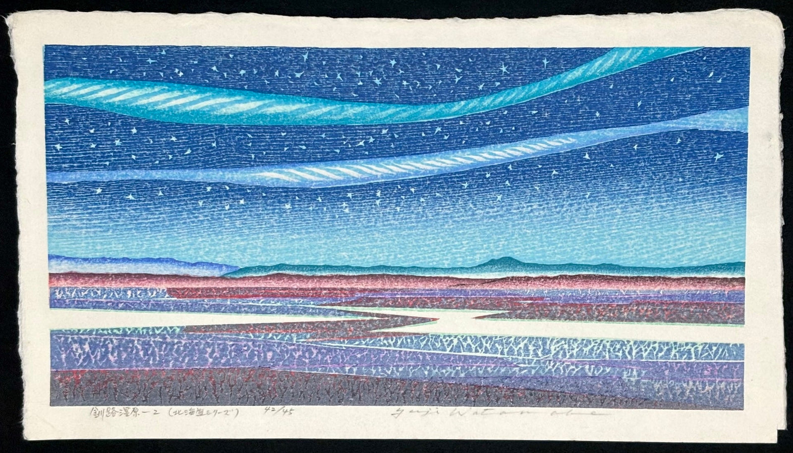 - Kushiro Shitsugen – 2, Hokkaido Series (Kushiro Wetlands II, from the Hokkaido Series) - Yuji Watanabe - SAKURA FINE ART