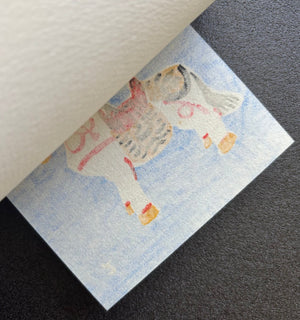  - Kyoto Folklore Toy – Fushimi Doll (Horse) from Fushimi - Tomikichiro Tokuriki - SAKURA FINE ART