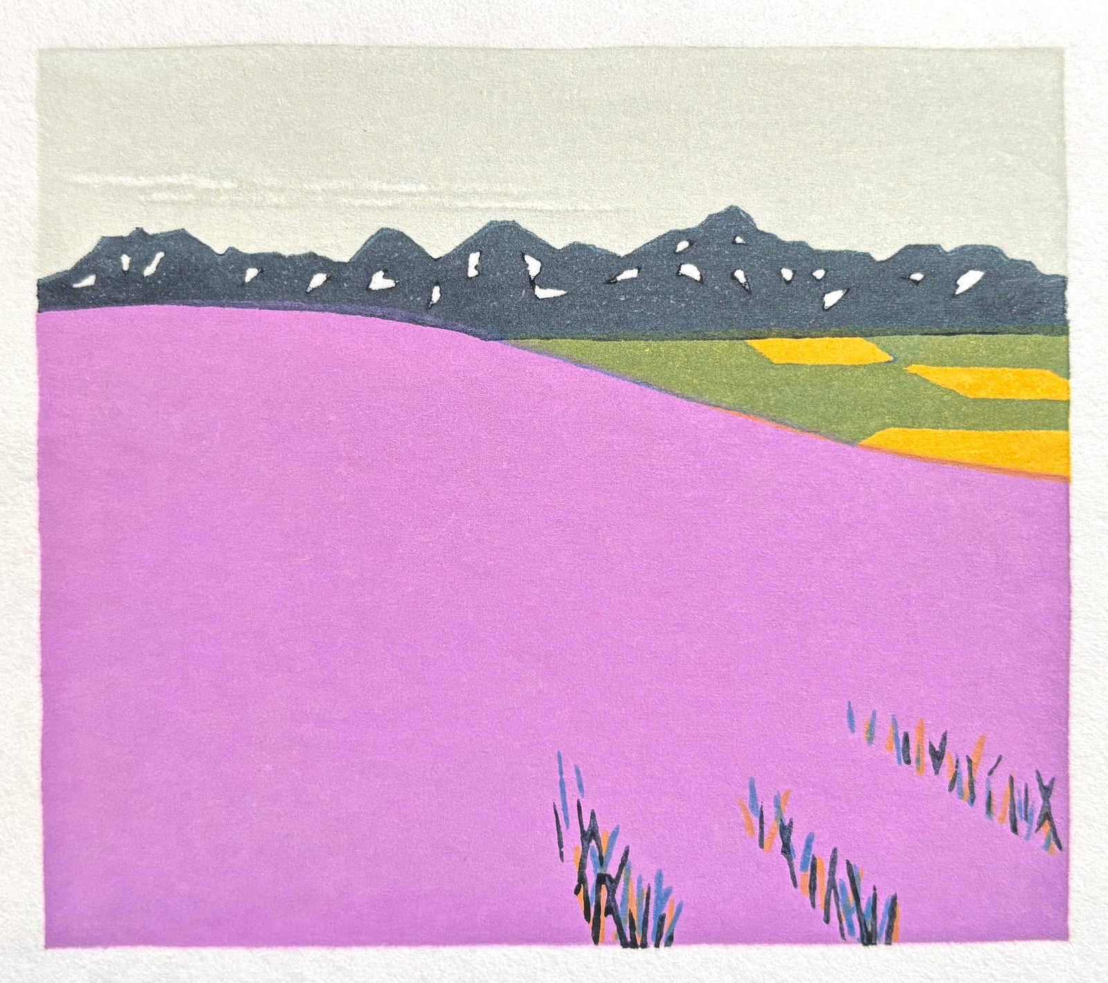  - Lavender Fields - Yasushi Omoto - SAKURA FINE ART