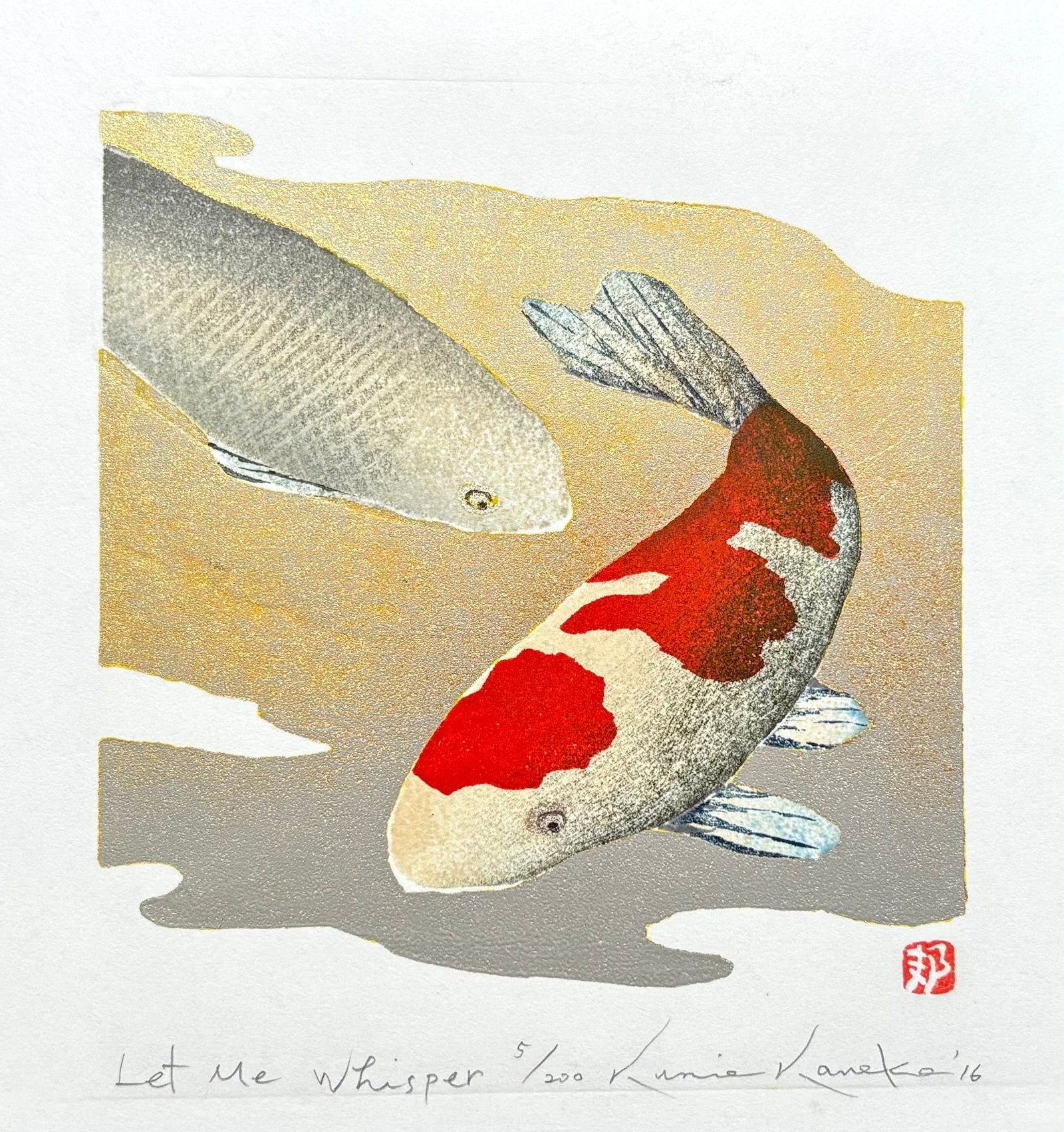  - Let Me Whisper - Kunio Kaneko - SAKURA FINE ART