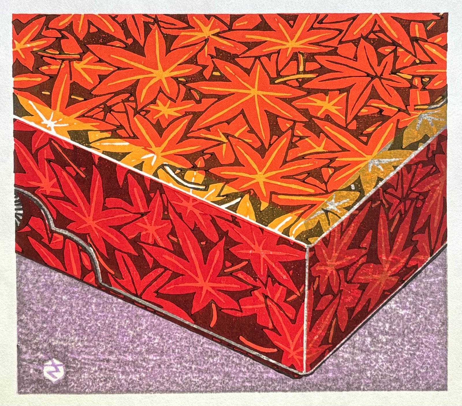  - Maple Leaf Trinket Box - Takao Sano - SAKURA FINE ART