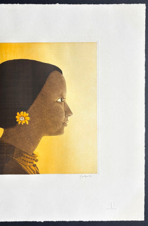  - Mitsumeru '75 (Gazing '75) - Kaoru Saito - SAKURA FINE ART