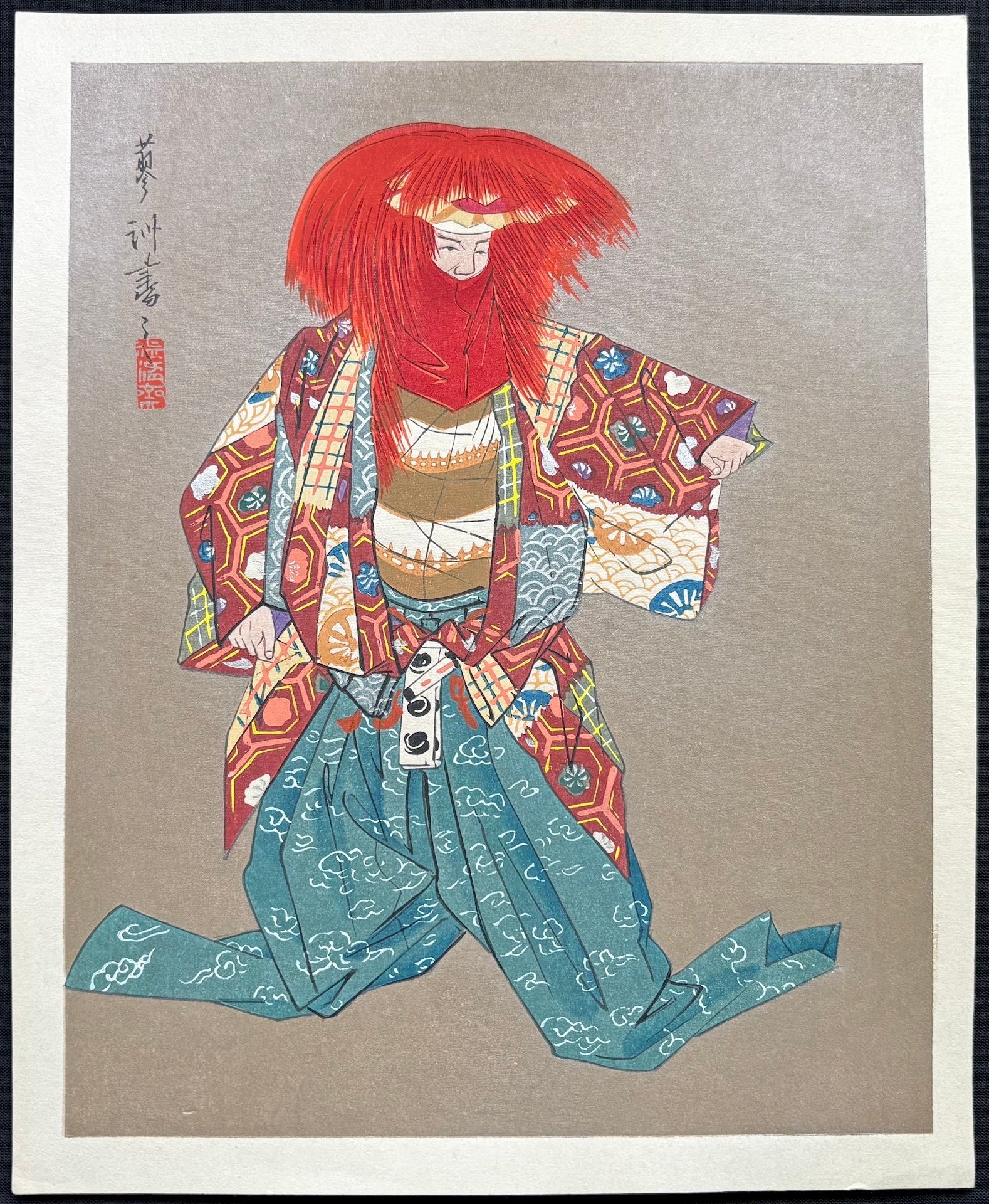  - 'Mochizuki' from Noh Play - Ryoshu Yamaguchi - SAKURA FINE ART