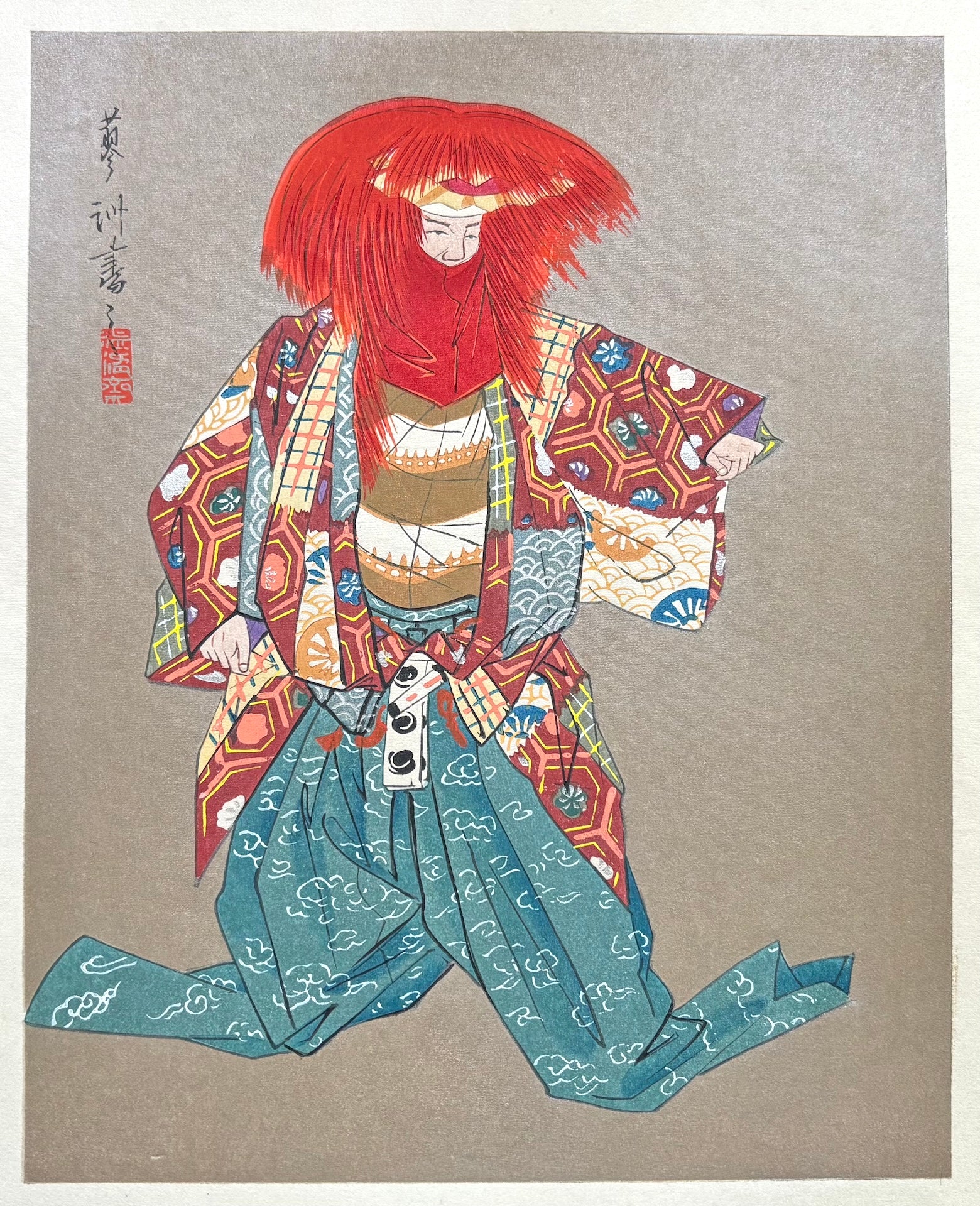  - 'Mochizuki' from Noh Play - Ryoshu Yamaguchi - SAKURA FINE ART