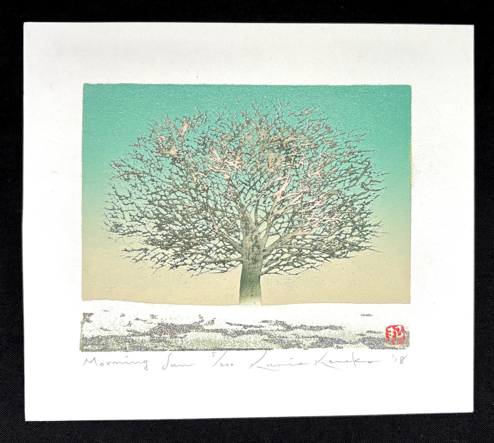  - Morning Sun - Kunio Kaneko - SAKURA FINE ART