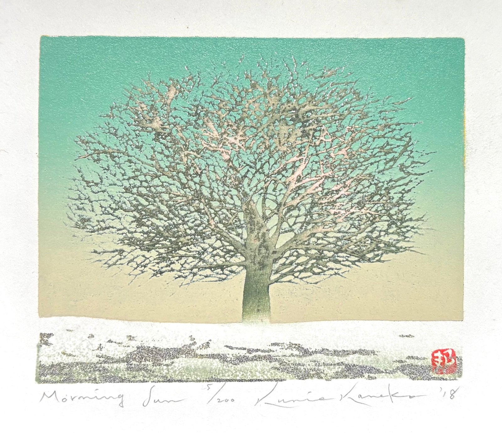  - Morning Sun - Kunio Kaneko - SAKURA FINE ART