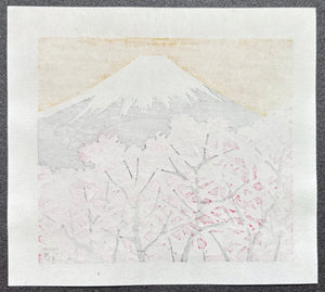  - Mount Fuji and Cherry Blossoms - Fumio Fujita - SAKURA FINE ART